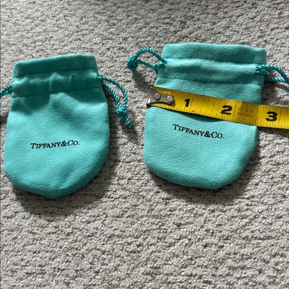 Turquoise Drawstring Bags - Picture 3 of 5